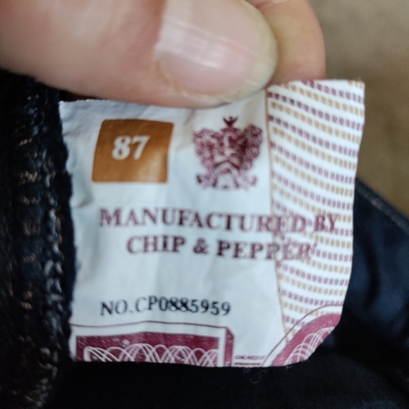 Chip and Lime LA Cal Young & Free Stella bootcut dark wash jeans size 4 /27 - Picture 6 of 8